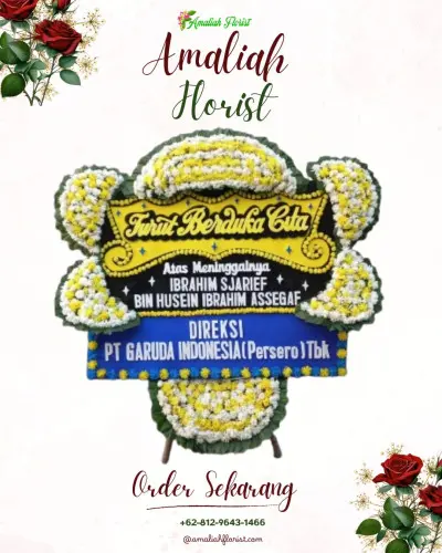 Papan Bunga Duka di Cipaeh